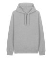 Heren Hooded Sweater Stanley Stella Sounder Heather Grey